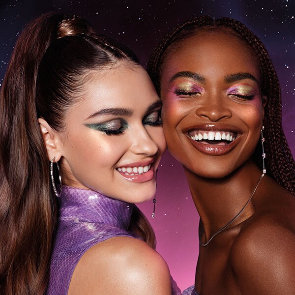 models with eyeshadow