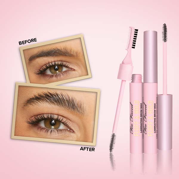 Fluff & Hold Laminating Brow Wax Too Faced