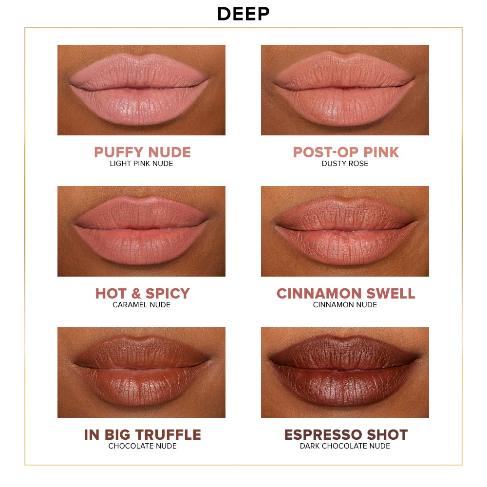 lip injection extreme lip shapers deep shades