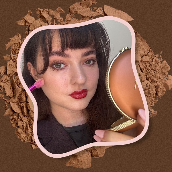 espresso makeup trend - bronzer