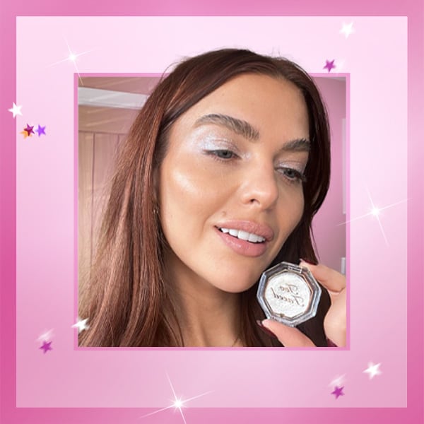 frosted makeup trend - Eyeshadow