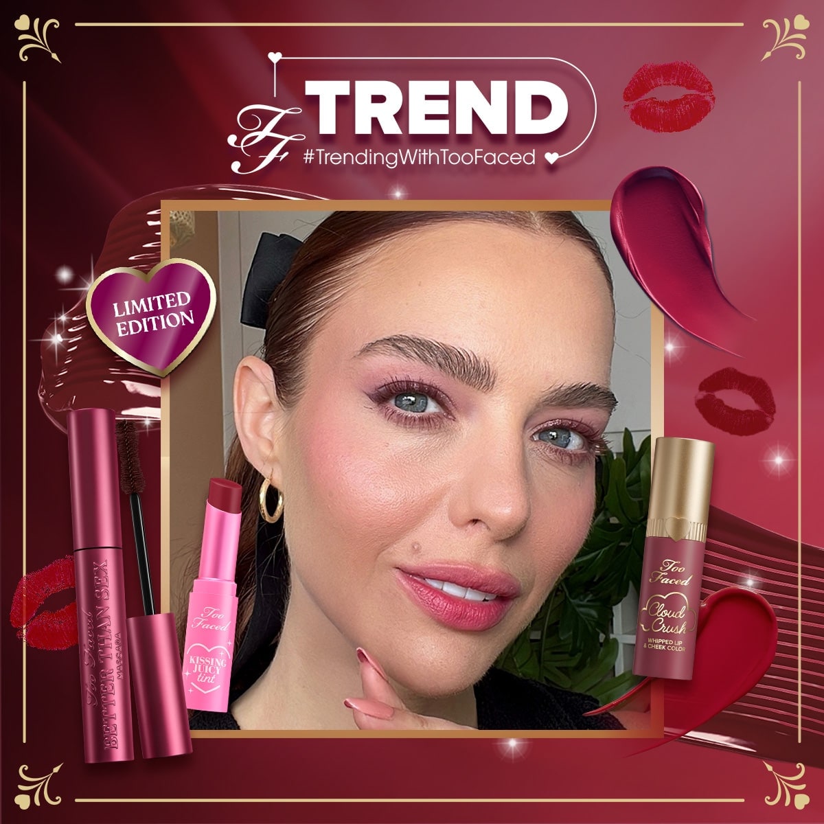 Red Wine Makeup trend