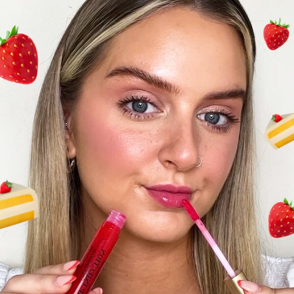 strawberry makeup look