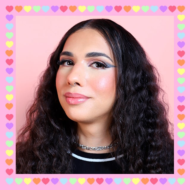 Mark's Pride makeup look