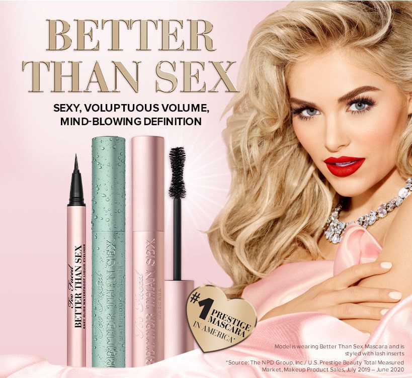 Better Than Sex Mascara And Eyeliner Collection Toofaced