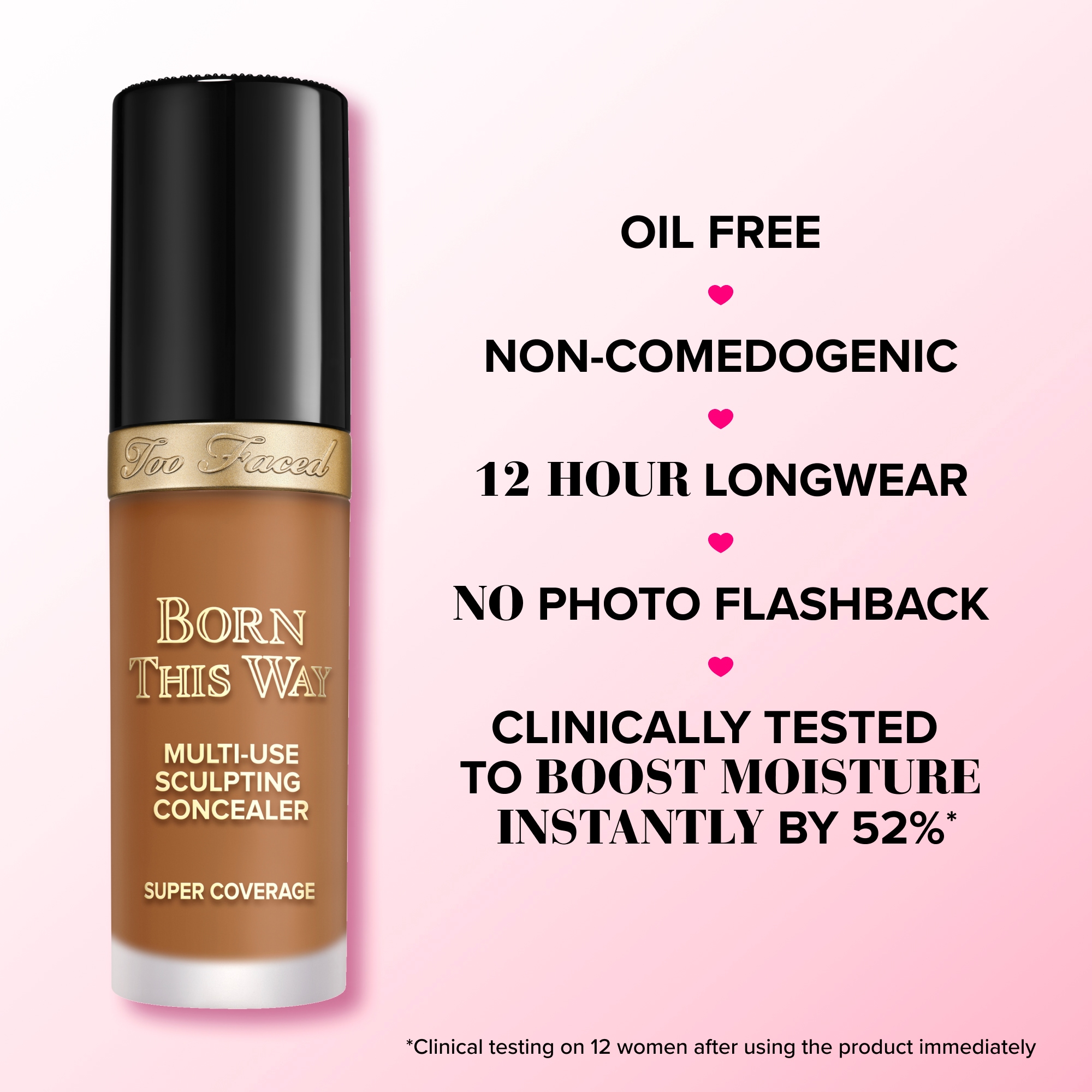 Born This Way Super Coverage Concealer New Full Coverage Concealer, Cloud, 13.5ml