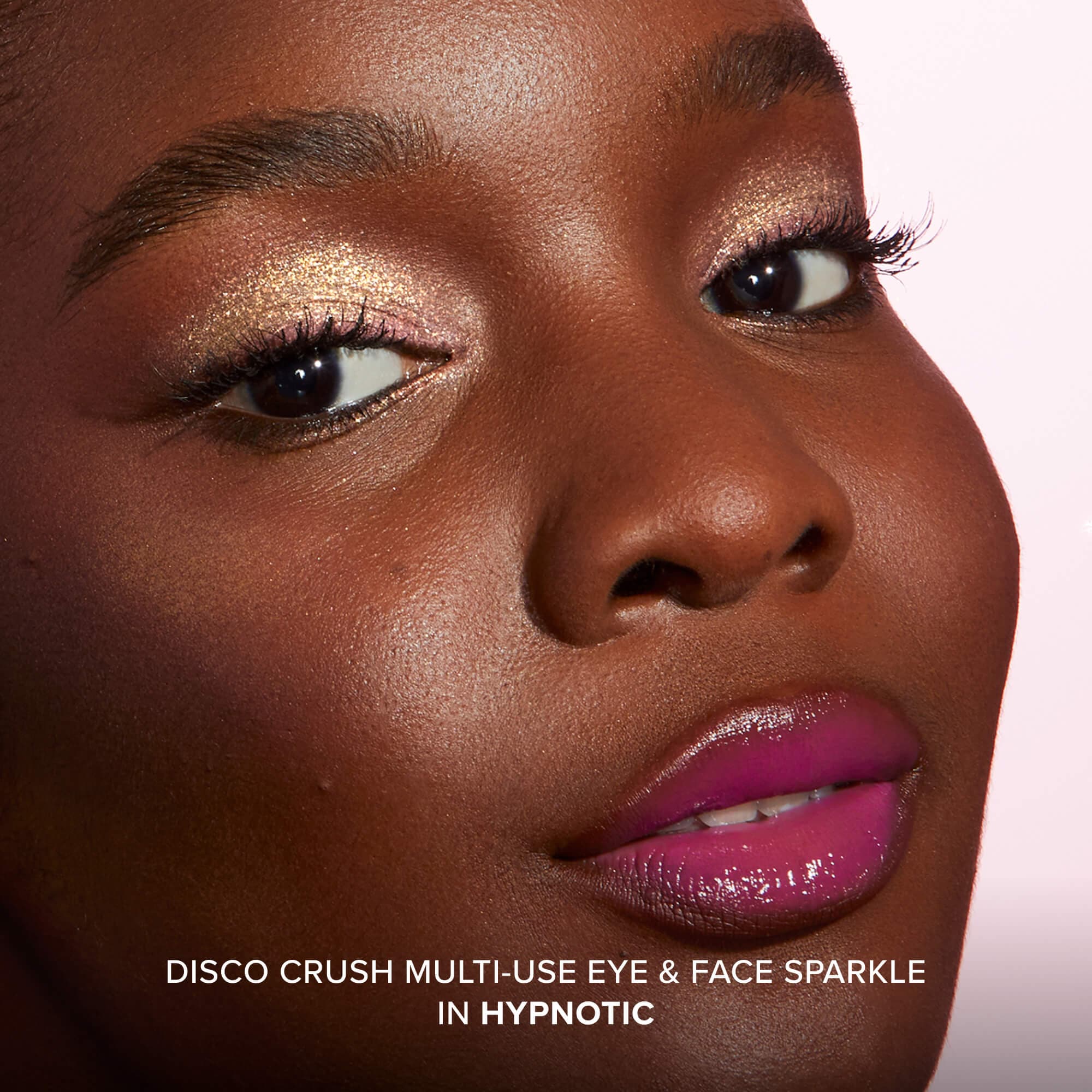 Disco Crush High Shine Glitter Eyeshadow + Face Sparkle