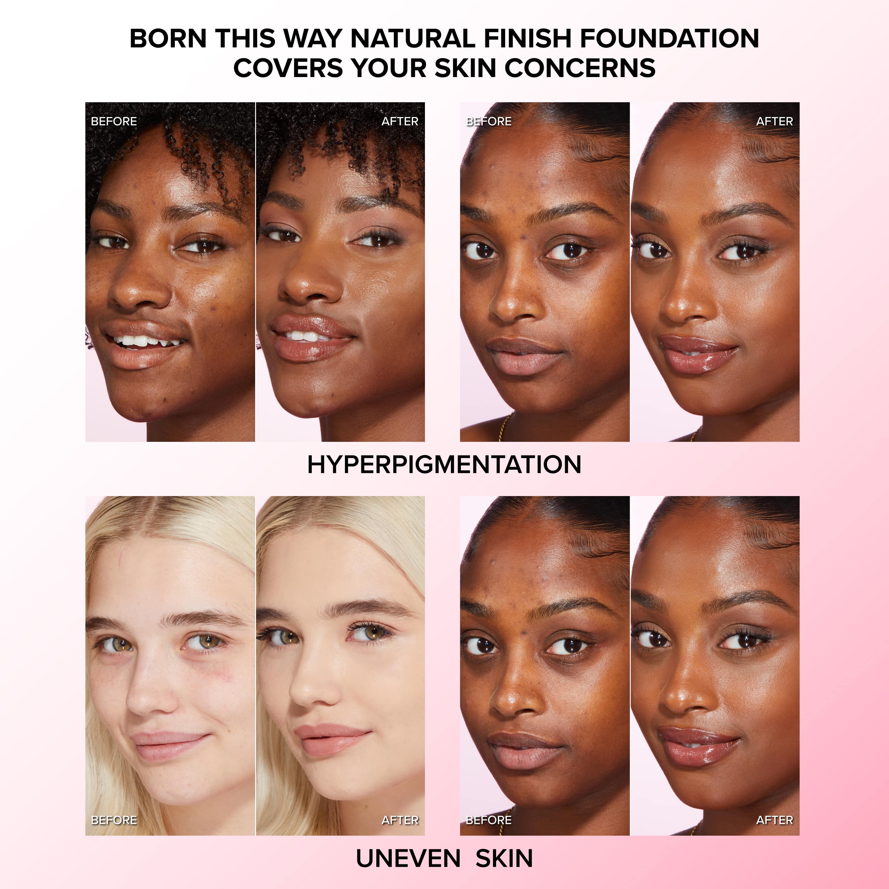 Born This Way Undetectable Medium-To-Full Coverage Foundation, Mocha, 30ml