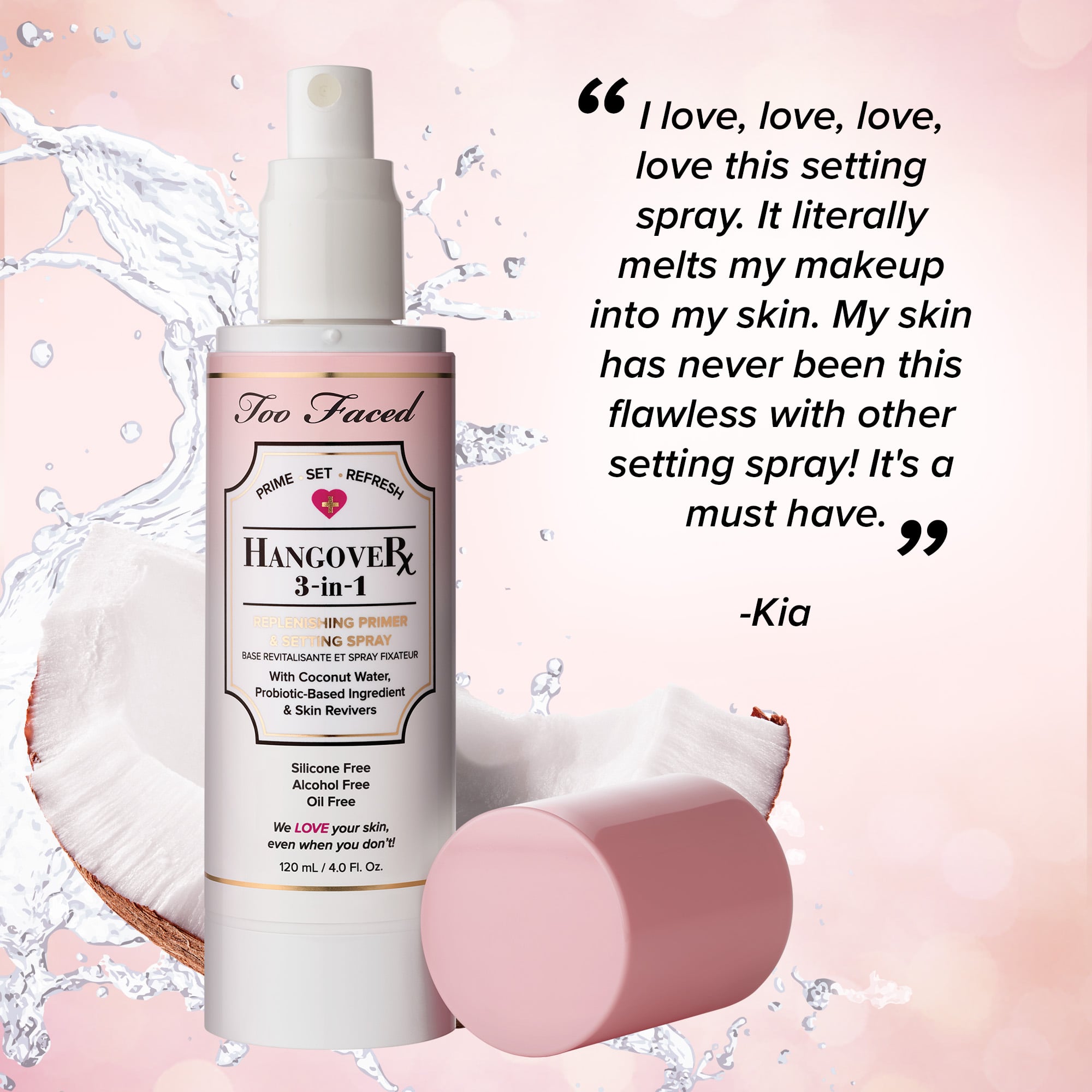 Hangover 3-in-1 Replenishing Primer & Setting Spray