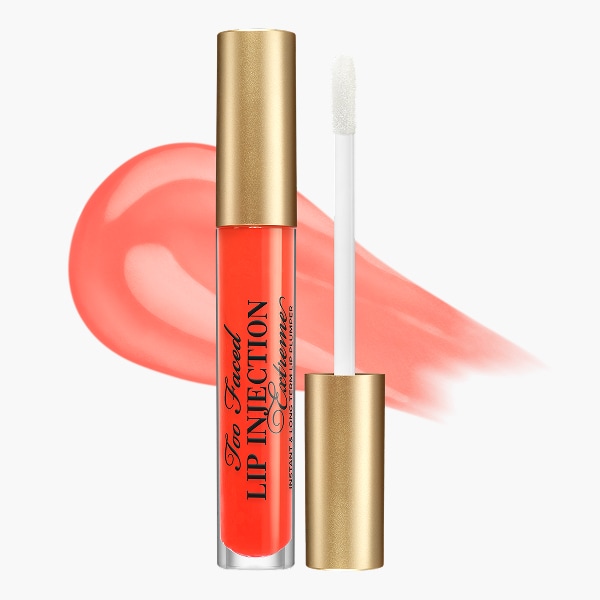 Lip Injection Extreme Lip Plumper Hydrating Instant & Long-Term Lip Plumper, Tangerine Dream, 4g