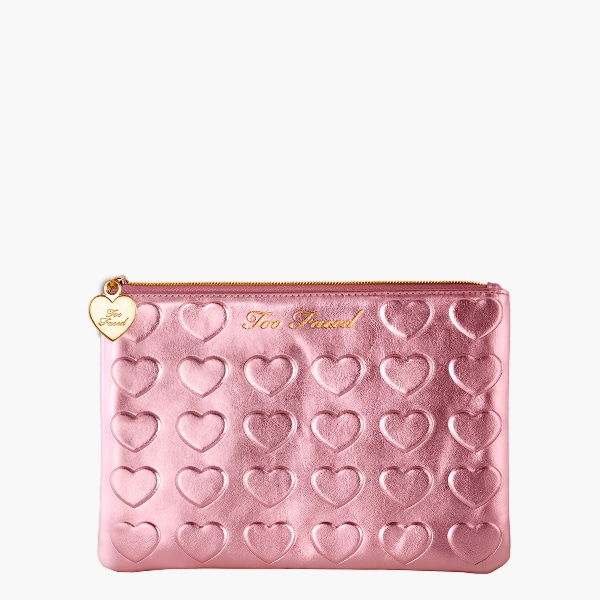 Free Gift Too Faced Pink Makeup Bag